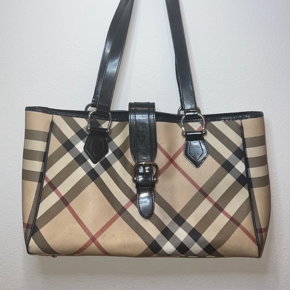 Burberry diaper bag/everyday bag